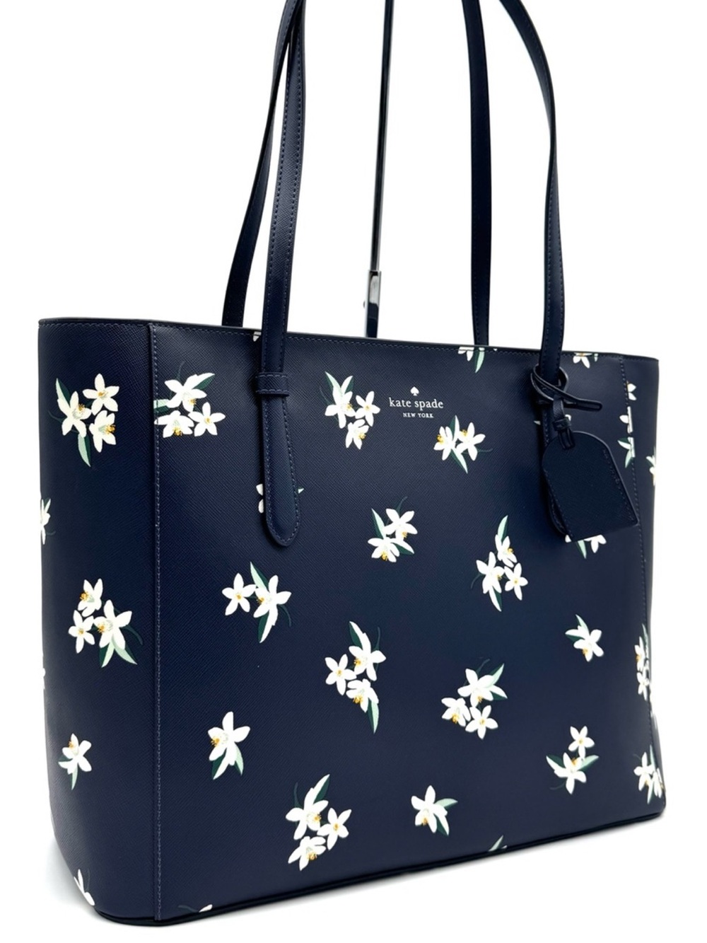 Kate Spade Schuyler Medium Tote Bag Navy Blue